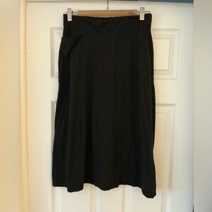 Horny Toad Classic Black A-Line Skirt. Size small